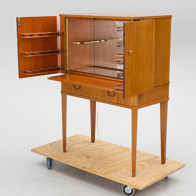 Bar cabinet, mid-20th century.