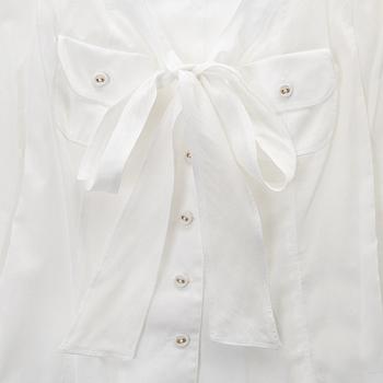 Burberry, blus, storlek XS.