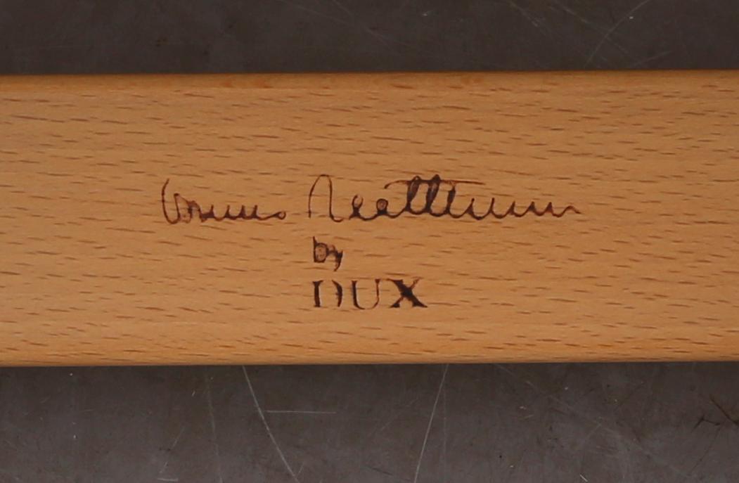 FÅTÖLJ, "Pernilla", Bruno Mathsson, Dux, 1900-talets andra hälft.