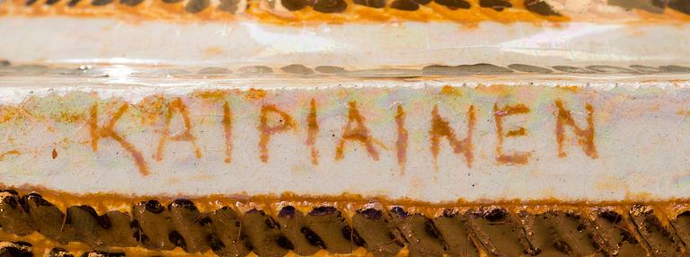 BIRGER KAIPIAINEN, POKAALI. Sign. Kaipiainen.