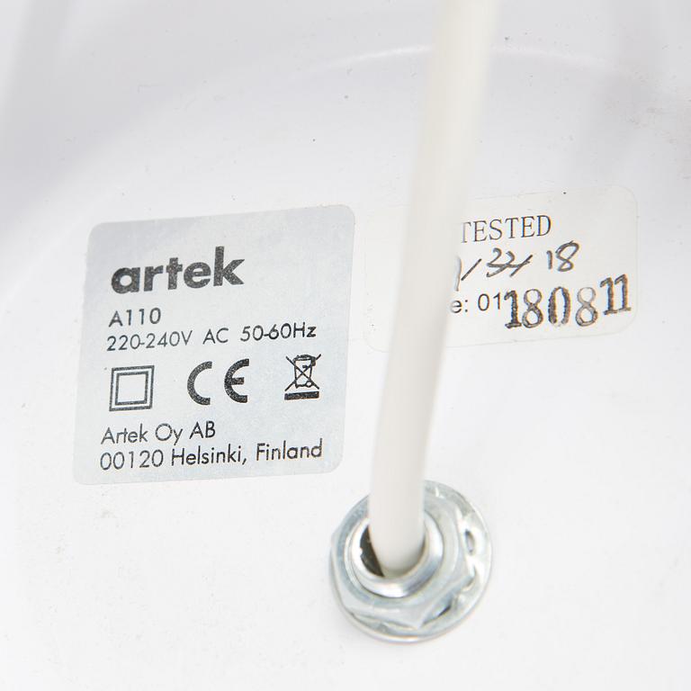 Alvar Aalto, ceiling lamp, model A110, Artek, Finland 2000s.