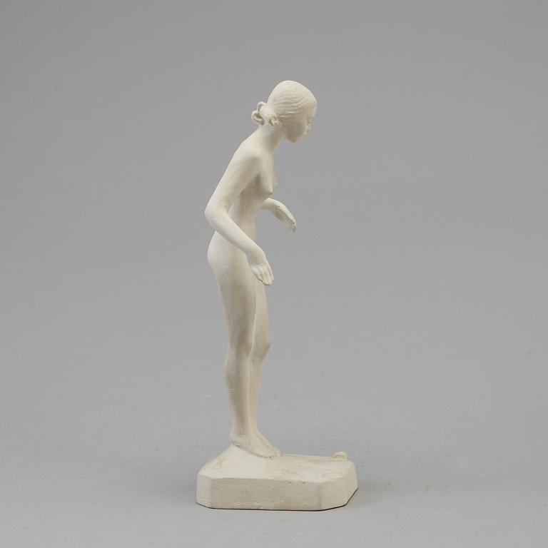 CARIN NILSON, Skulptur, gips, signerad och daterad 1933.