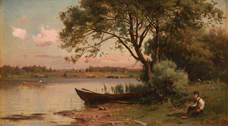 Hjalmar Munsterhjelm, The Man on the Shore.