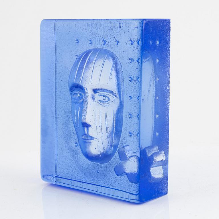 Bertil Vallien, skulptur, glas, Kosta Boda, Limited Edition.