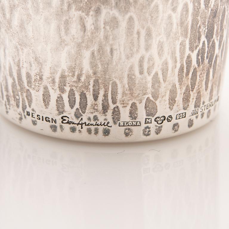 Elon Arenhill, Cup, sterling silver, Malmö, 1978.