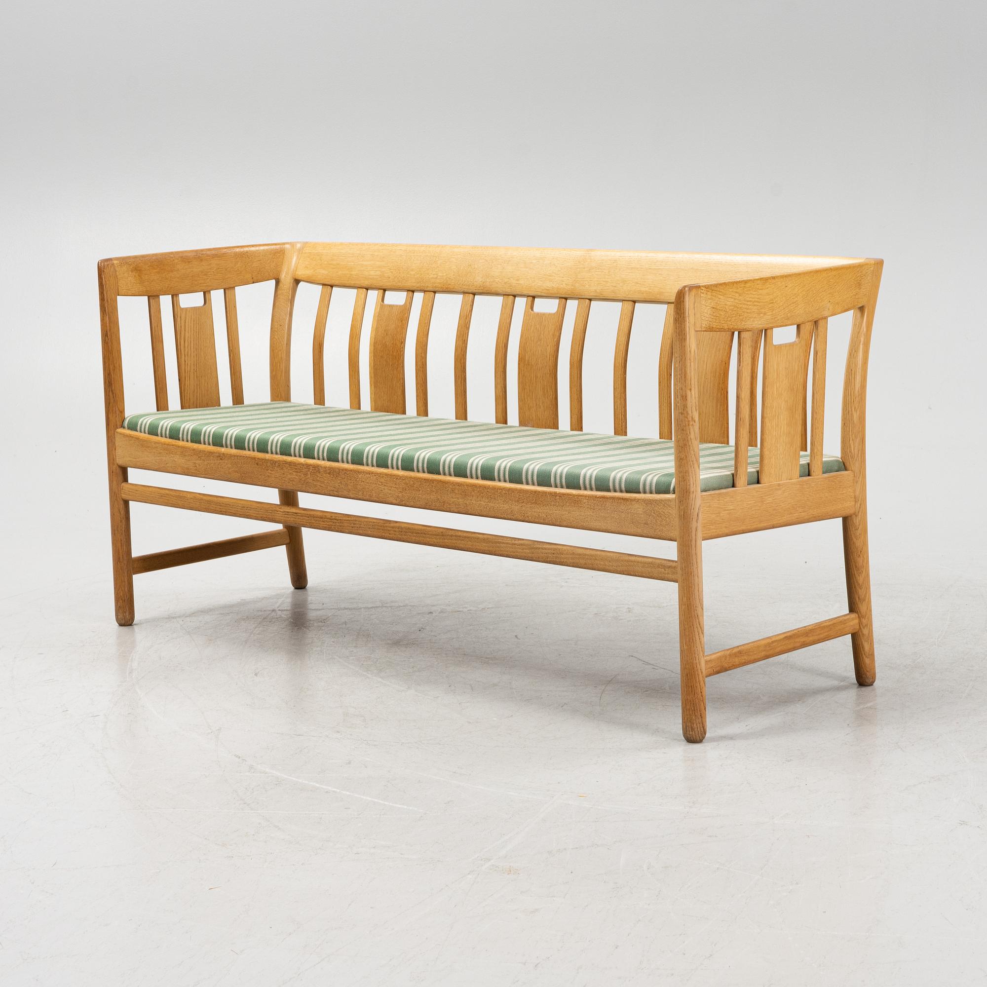 Gunnar Myrstrand, a oak sofa, Källemo, 1960's/70's.