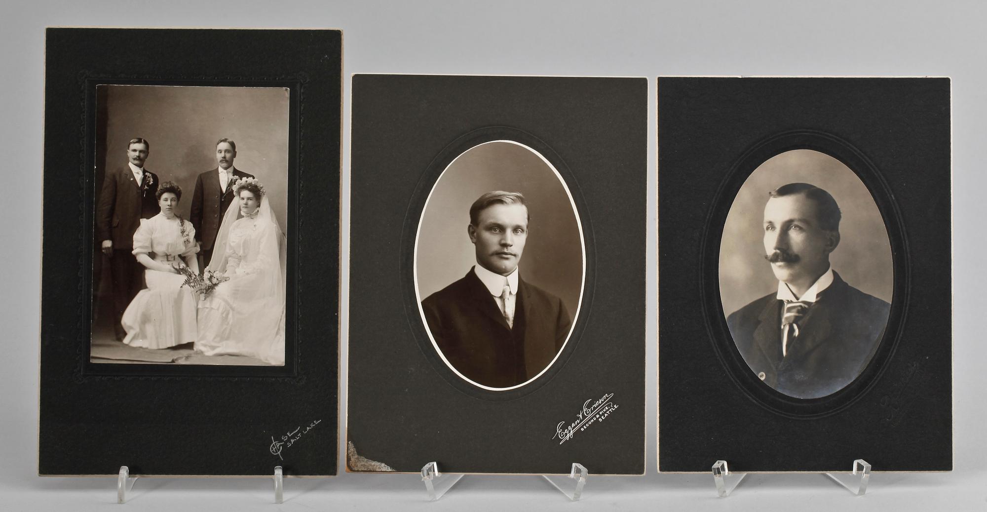 FOTOGRAFIER, ca 54 st, USA, tidigt 1900-tal.