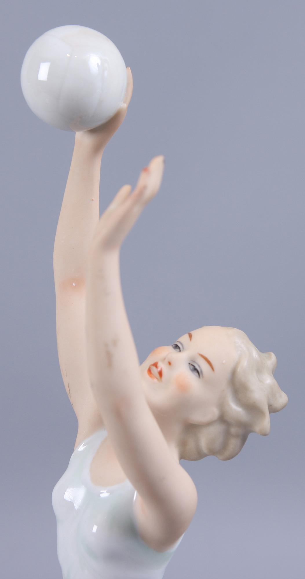 FIGURIN, porslin, Wallendorf.