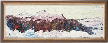 RAGNAR JOHANSSON, olja på duk, sign.