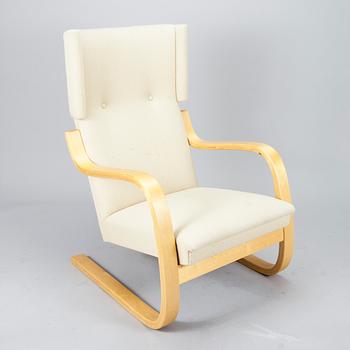 FÅTÖLJ, modell 401, Alvar Aalto, Artek, 1970-tal. Modell formgiven 1947.