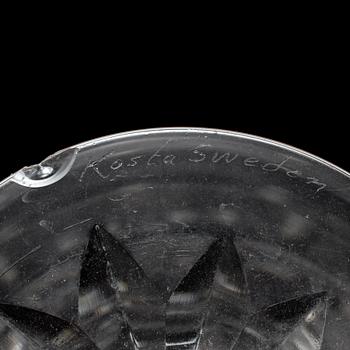 An 86 piece glass service, 20th century.