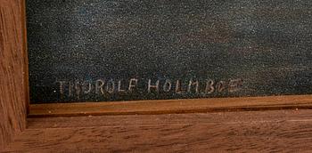 Thorolf Holmboe, Ensamt träd.