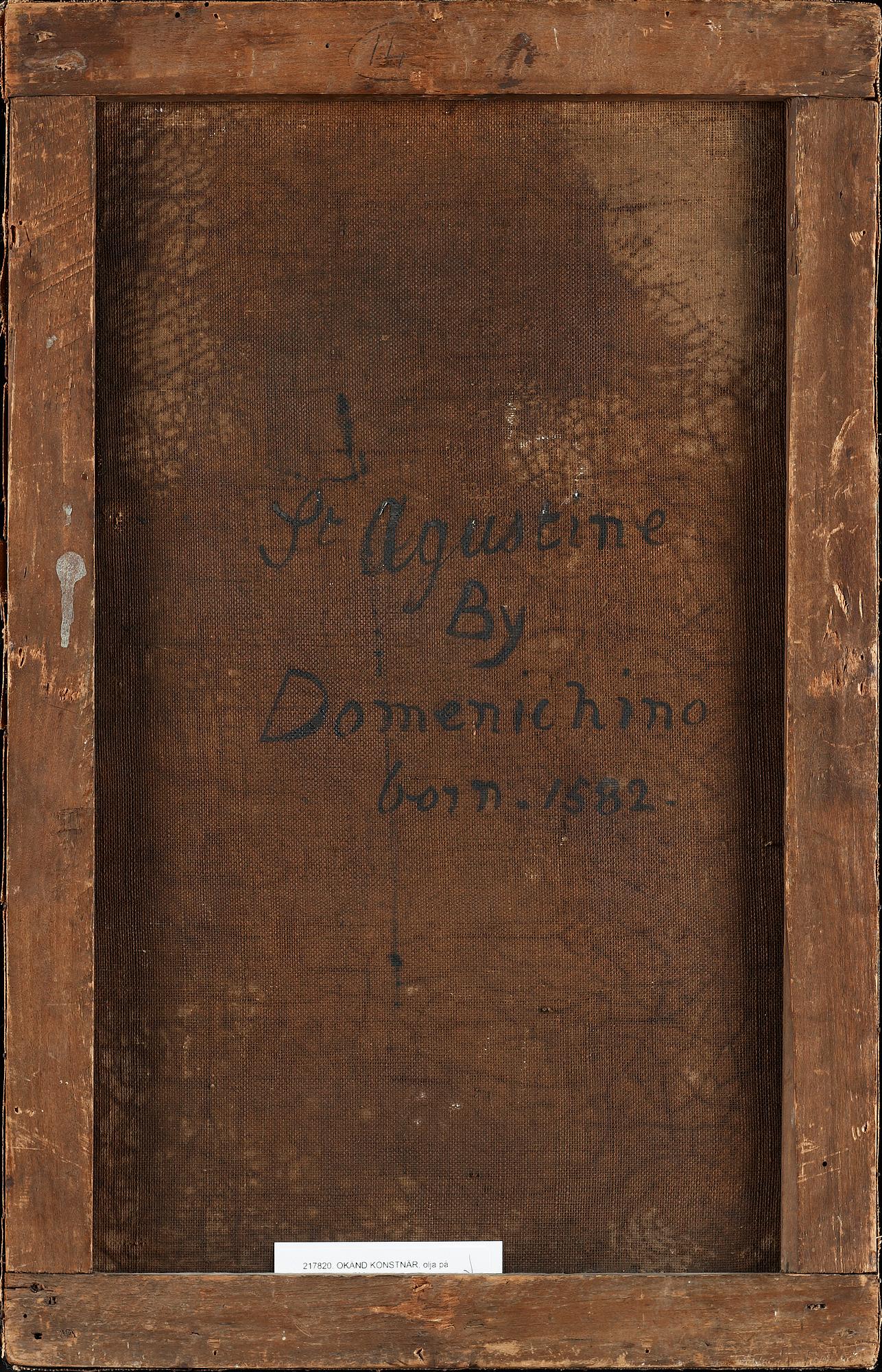 OKÄND KONSTNÄR, olja på duk, Italien 1700-tal.