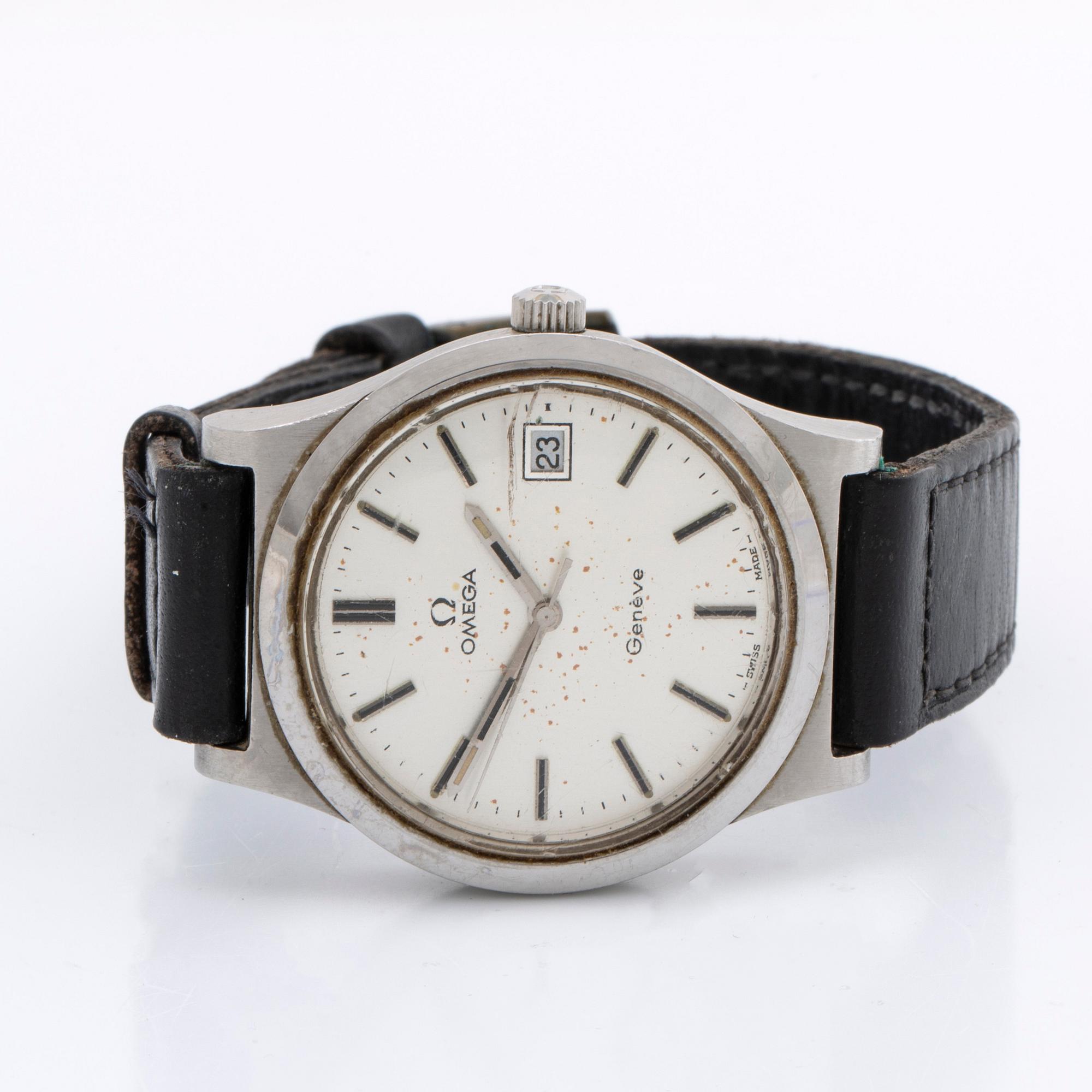 OMEGA, Geneve, wristwatch, 36 mm.
