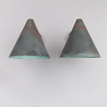 YTTERBELYSNINGAR, 2 st, koppar, "Tratten", Hans Agne Jakobsson, Markaryd.
