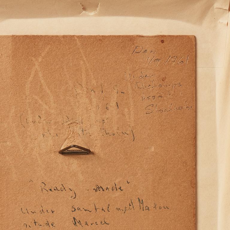 Marcel Duchamp, Portrait of Malou Höjer.