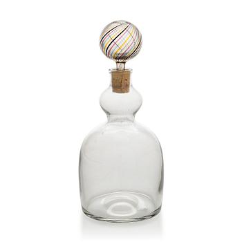 Kaj Franck, A 'KF 503' carafe, signed K. Franck, Nuutajärvi Notsjö -63.