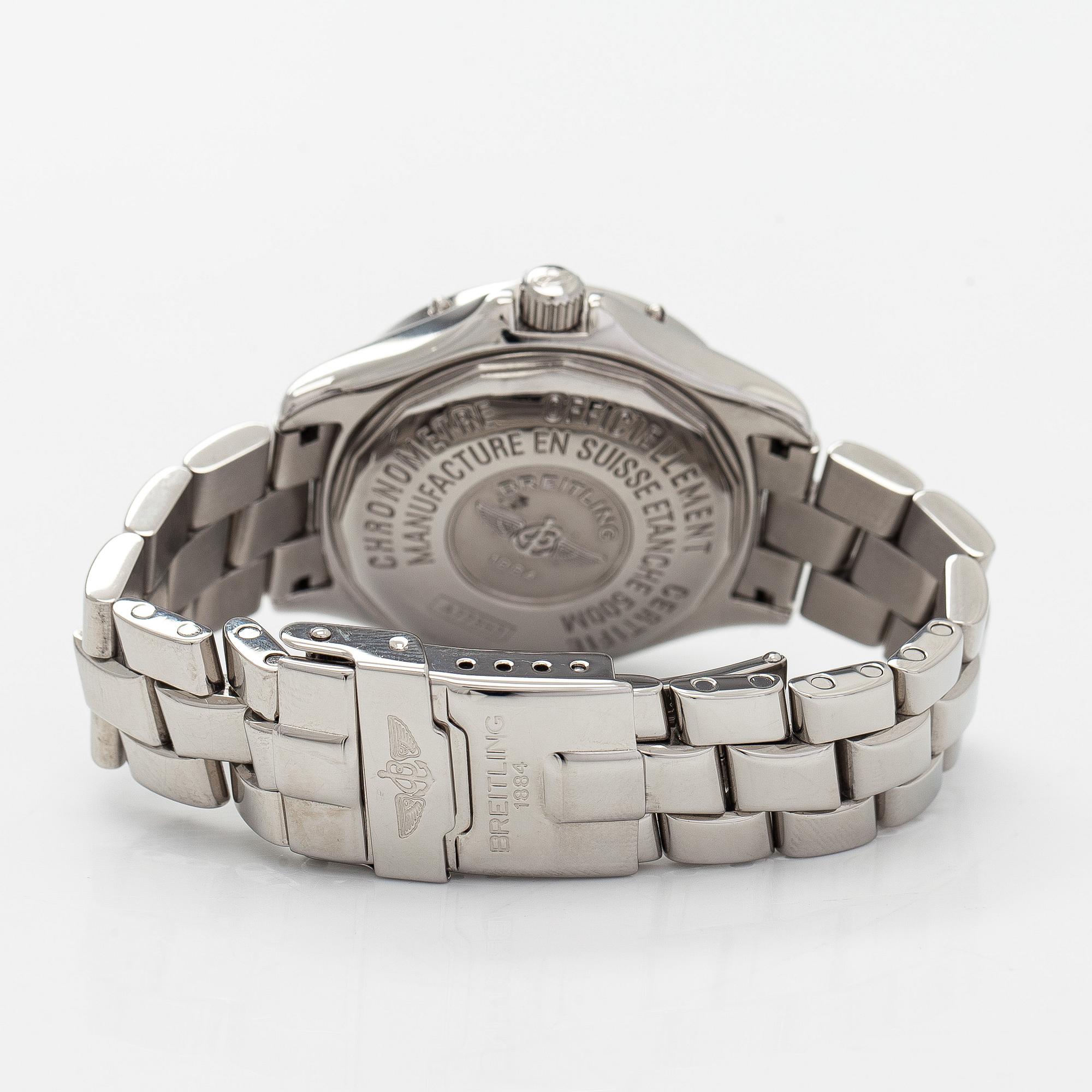 Breitling, Colt Océane, wristwatch, 34 mm.