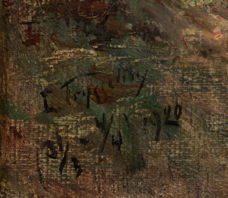 Erik Tryggelin, Translation: "Girl with a squirrel".