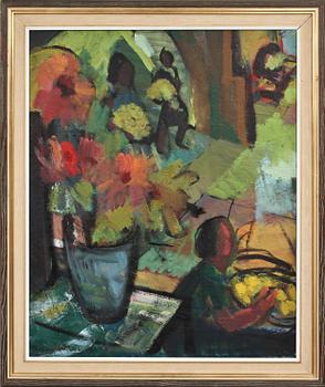 HILDING HULTBERG, olja på pannå, sign o dat 1955.