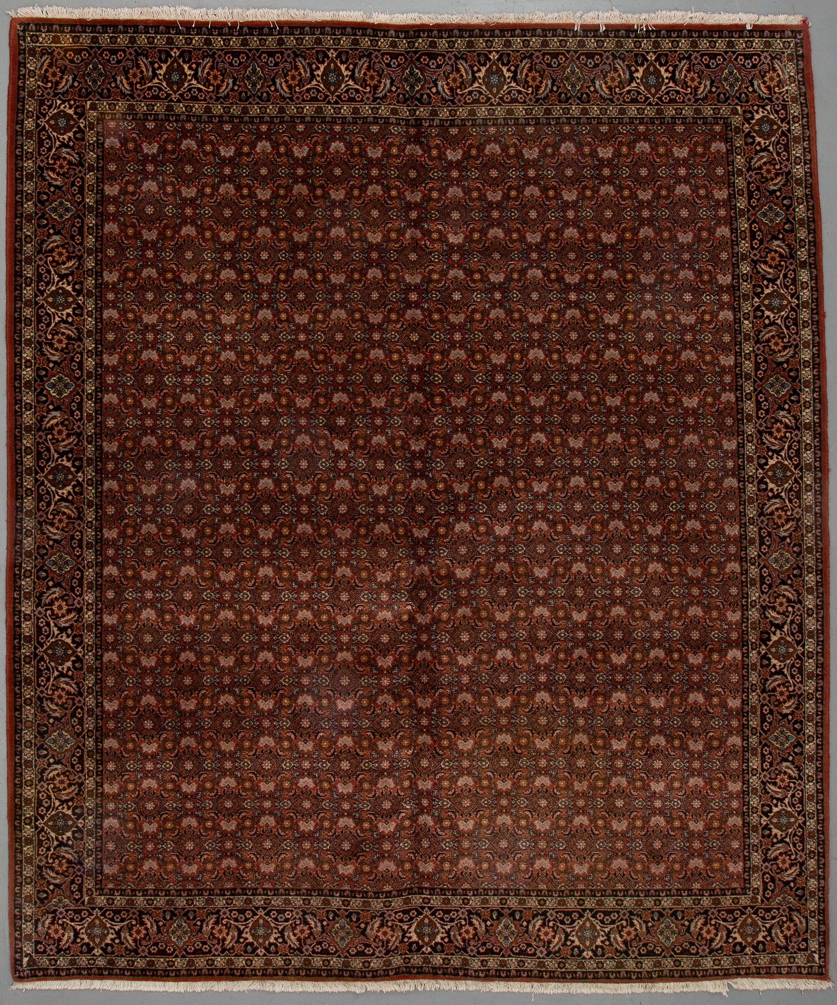 A carpet Bidjar 295 x 252 cm.