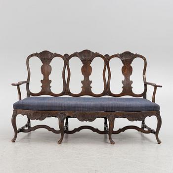 A Norwegian Rococo Sofa, 18th Century.