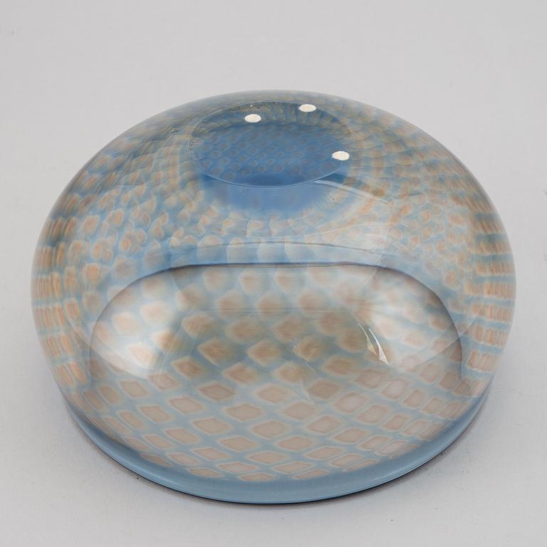 SVEN PALMQVIST, a 'Kraka' glass bowl, Orrefors.