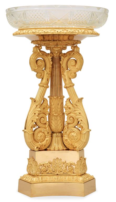 BORDSUPPSATS. Senempire, 1800-talets början.