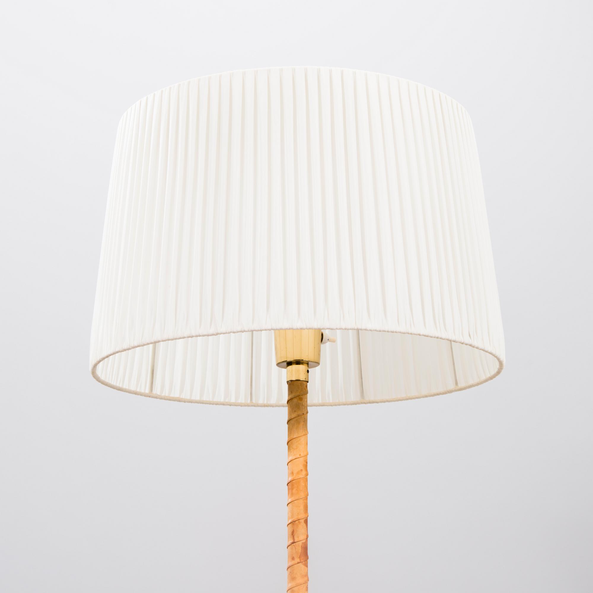 LISA JOHANSSON-PAPE, A mid-20th century floor lamp for Orno, Finland.