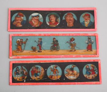 SKIOPTIKON, plåt, omkring år 1900.