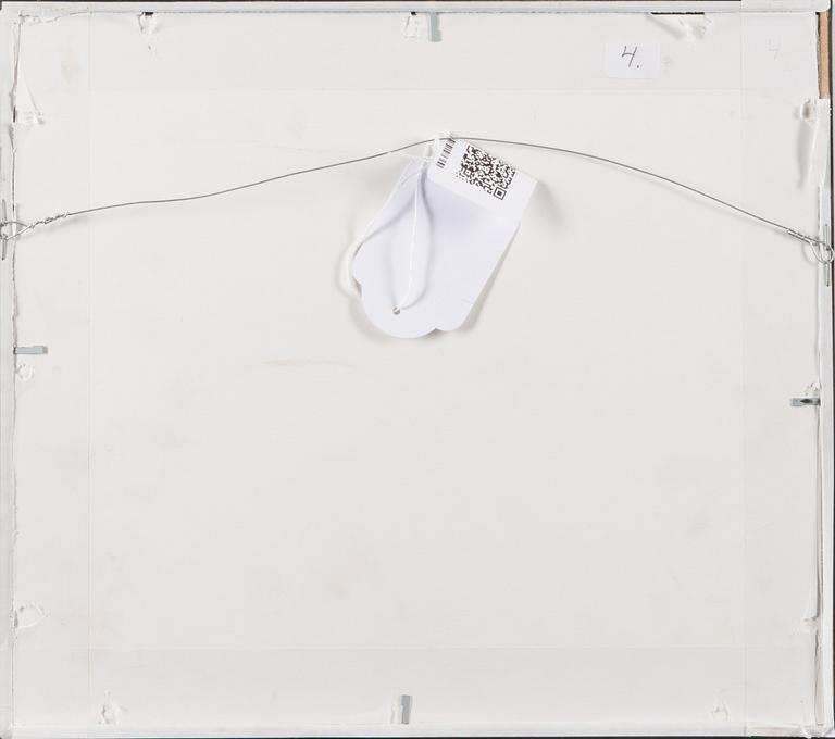 etching and drypoint, later signature.