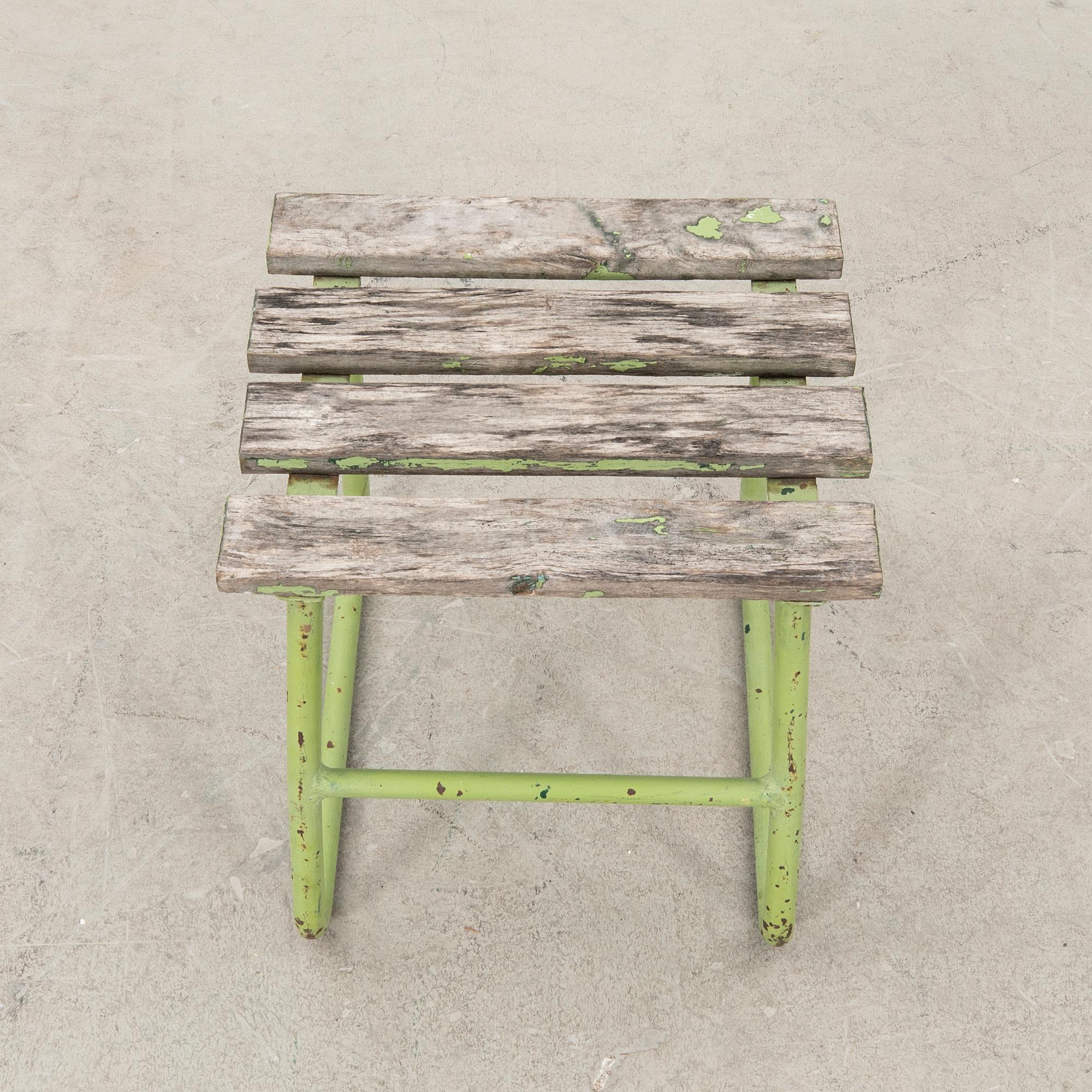 Stool  Aug. Louhen Rautasänkytehdas, Finland 1930's.