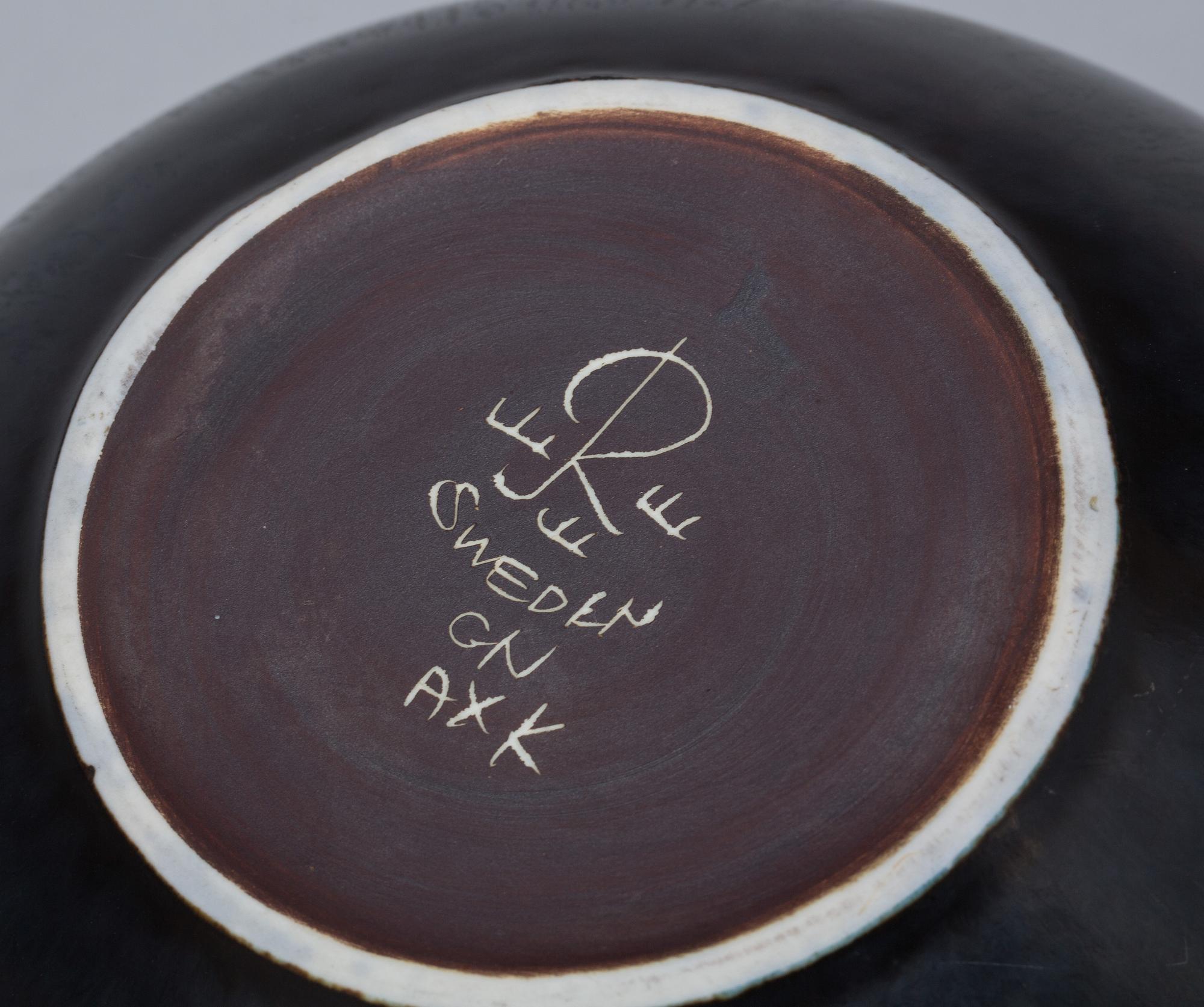 SKÅL, stengods. Gunnar Nylund, Rörstrand.