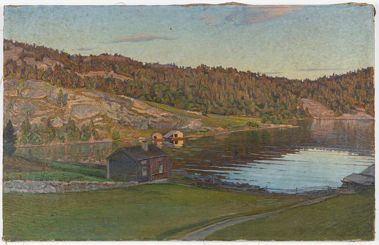 Carl Johansson, Twilight Landscape.