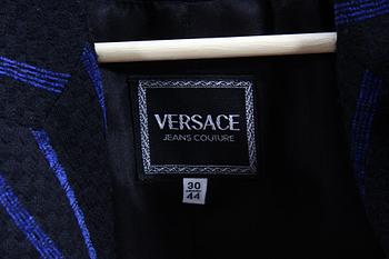 DRÄKT, 2 delar, Versace Jeans Couture, 1980-tal.