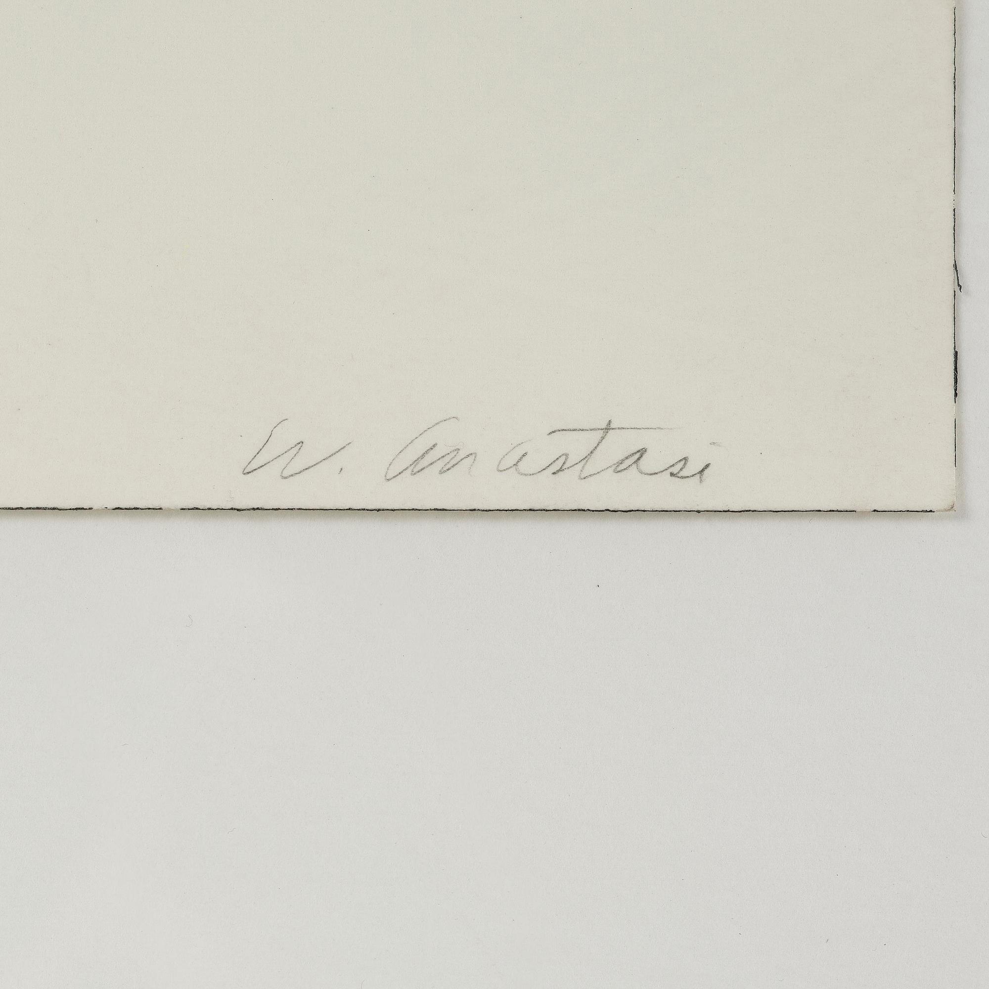 William Anastasi, "Subway Drawing".