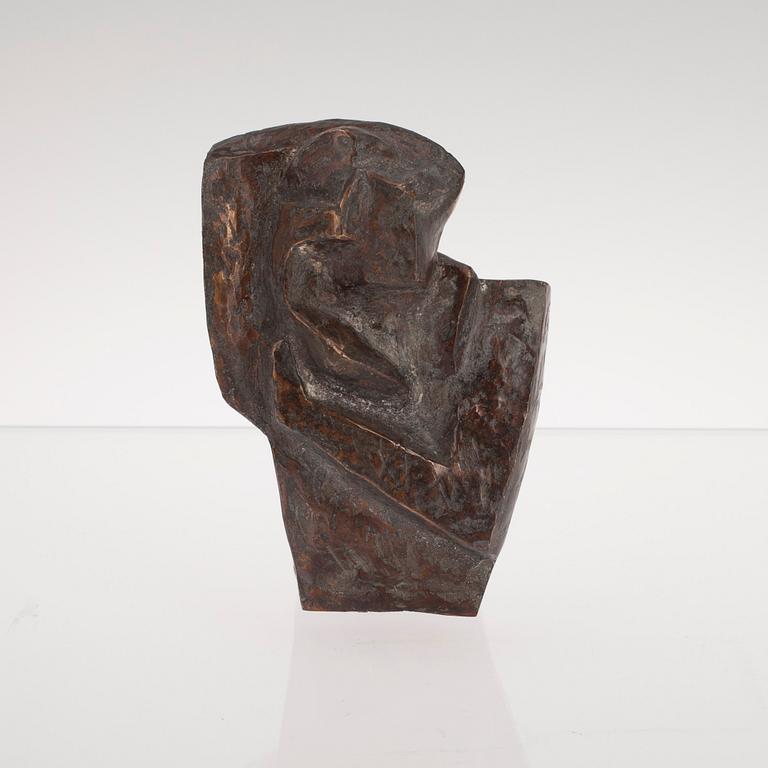 MAARIT NISSILÄ, skulptur, brons, signerad och daterad -96.