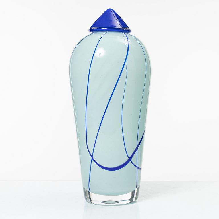 Anna Ehrner, vas, glas, "Springtime No 8", ed. 1/20, Kosta Boda.