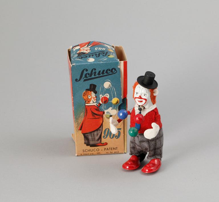 A German Schucofigure, about 1950.