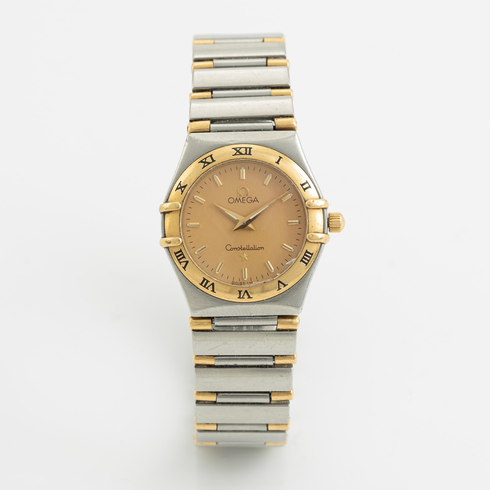 Omega, Constellation, armbandsur, 25,5 mm.