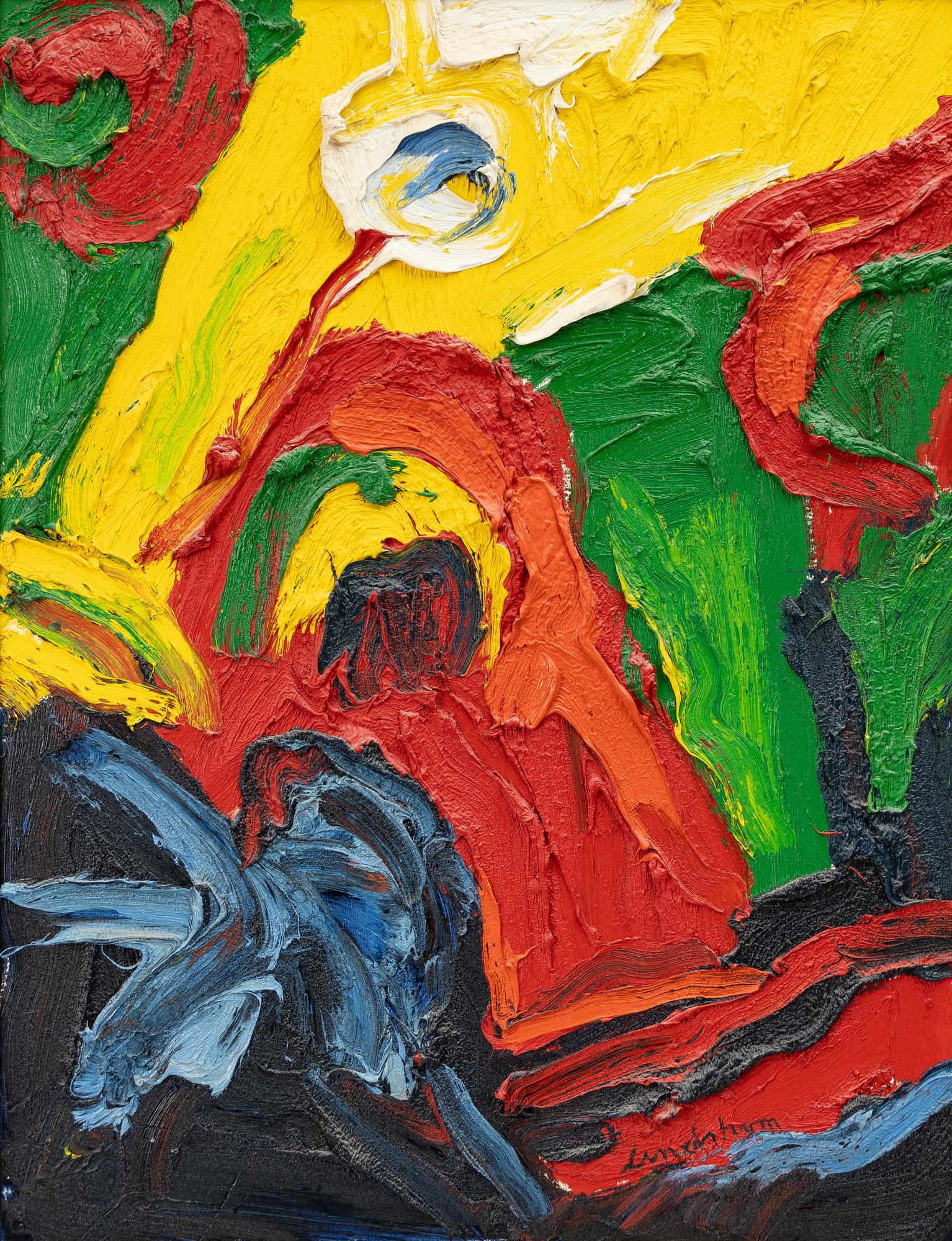 Bengt Lindström, Röd och gul figur.