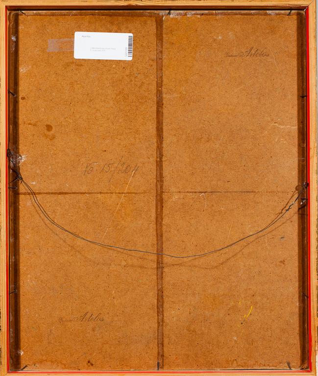 ARI AJANTO, olja på skiva, signerad.