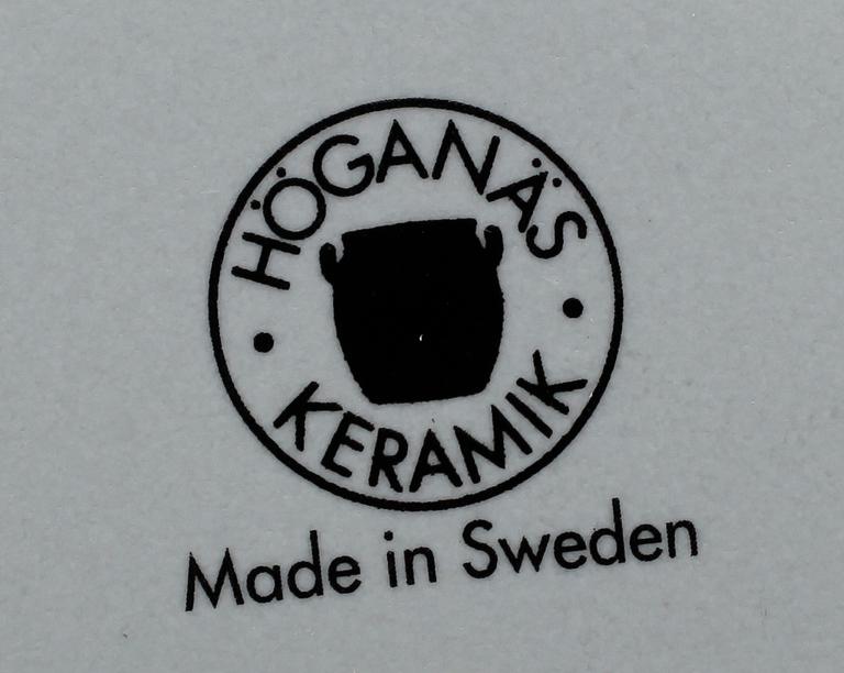 SERVISPORSLIN, 29 delar, keramik, Höganäs.