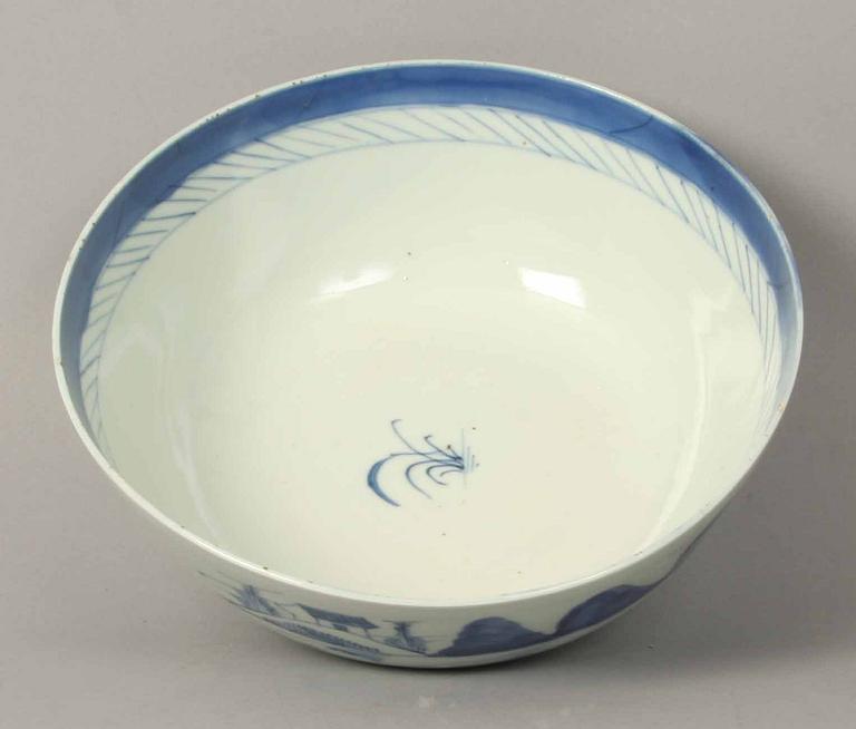 SKÅL, porslin, Kina, 1800-tal.