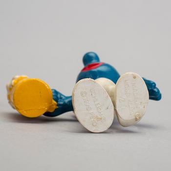 SMURFAR, 100 stycken, bla Schleich, mestadels 1970/80-tal.