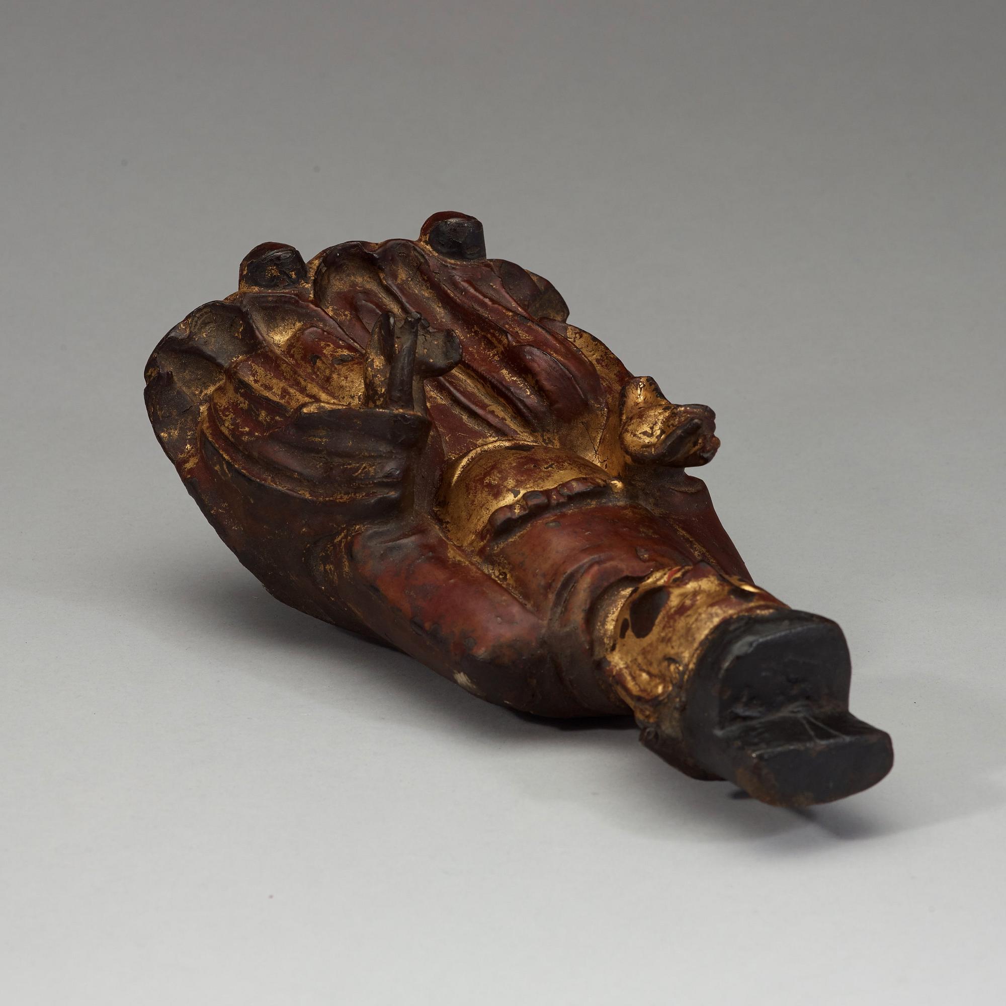 DAOISTISK DIGNITET, brons. Mingdynastin (1368-1644).