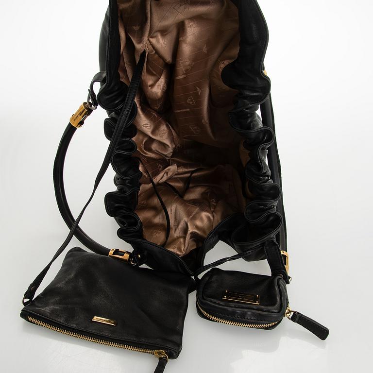 Emporio Armani, a leather bag.