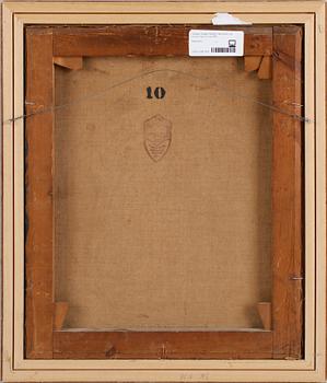 JOHAN OSKAR CANTZLER, olja på duk. Sign och dat 1887.