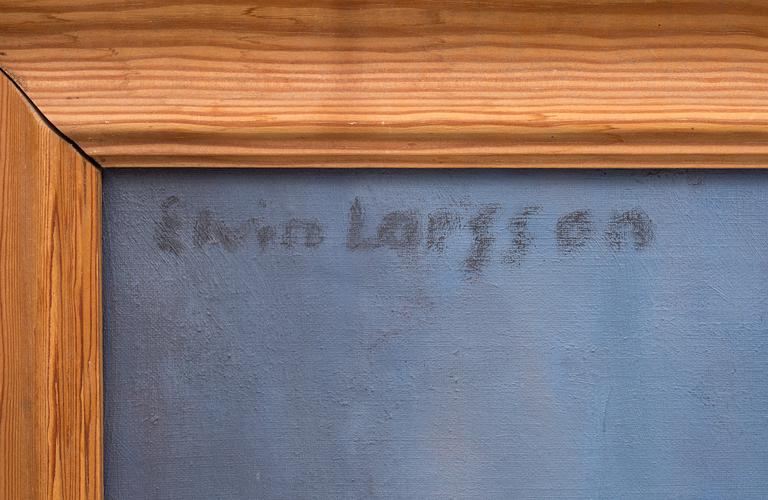 ELVIN LARSSON, olja på duk, signerad. 1944.