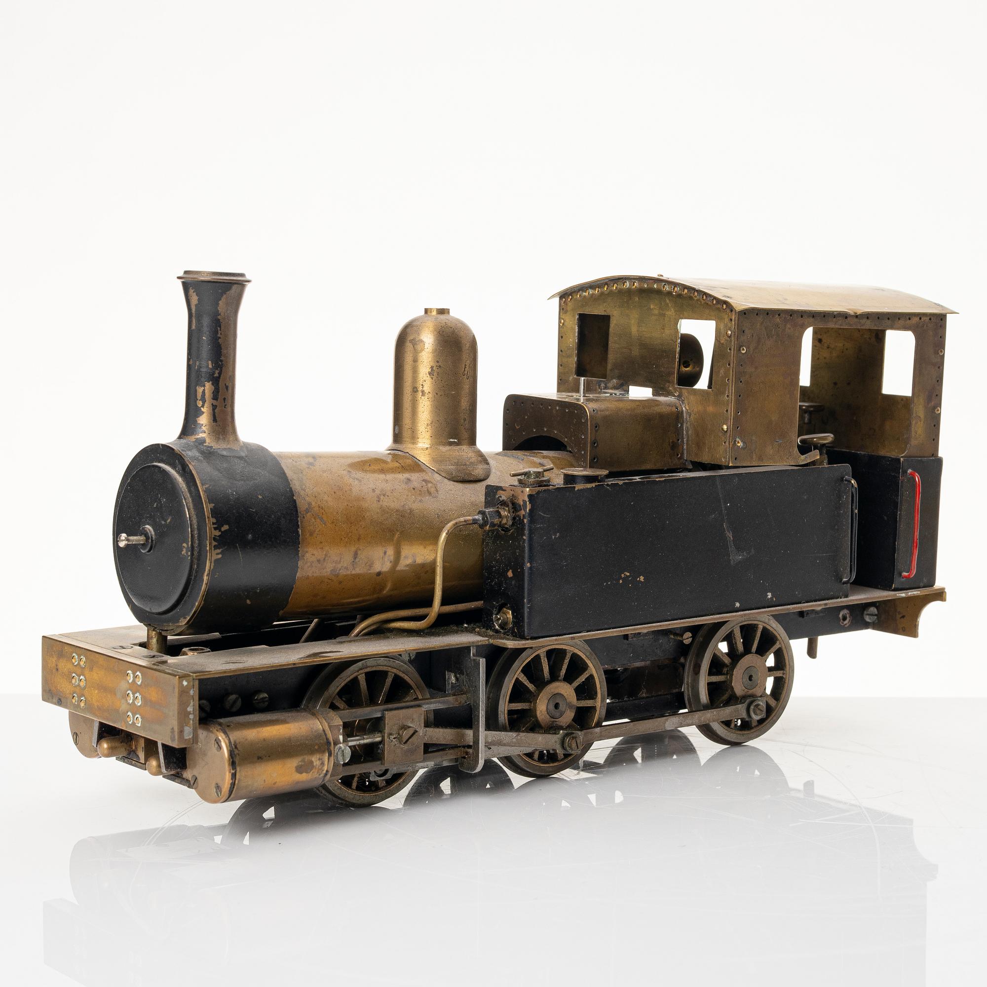 Steam locomotive. "Gotland". Live steam. Drawings by Jan Gunnarsson.